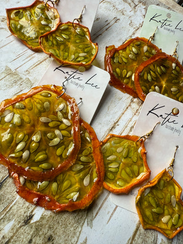 Kiwano Melon Earrings